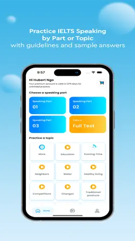 Game screenshot IELTS Speaking Forecast mod apk