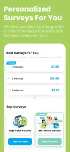 Zap Surveys - Earn Easy Money screenshot #3 for iPhone