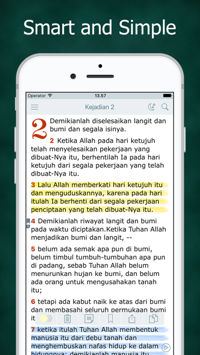 Screenshot #1 pour Alkitab Audio - Holy Bible