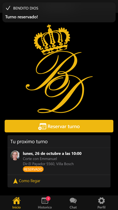 Bendito Dios Barbería Screenshot