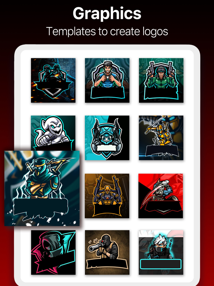 Logo Gamer Esport Gaming Maker