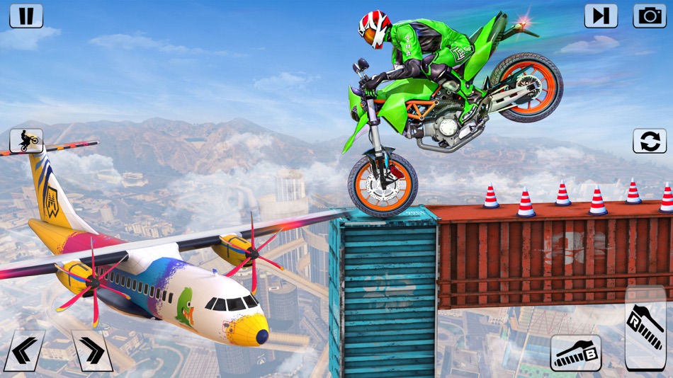 #4. Bike 360 Flip Stunt game 3d (iOS) 由: Monster Games Productions