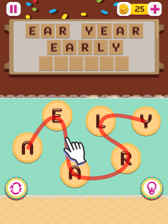 Sweet Word: Daily Laces Puzzleのおすすめ画像3
