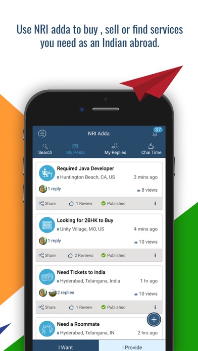 NRIAdda Screenshot