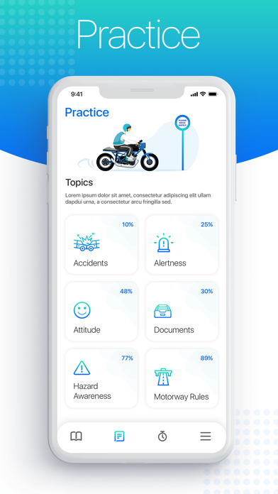 Screenshot #1 pour Motorcycle Theory Test : UK