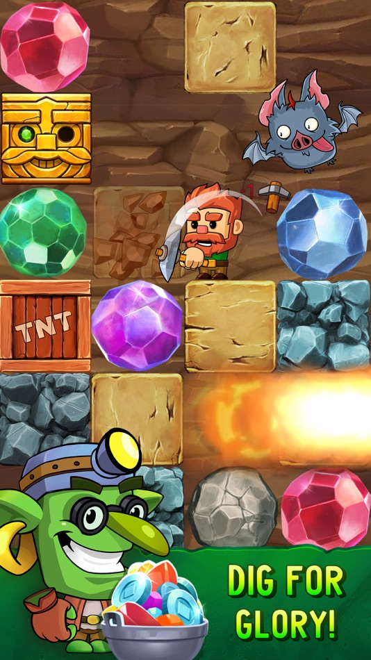 #1. Dig Out! Mine Adventure (iOS) 来自: Interactive360