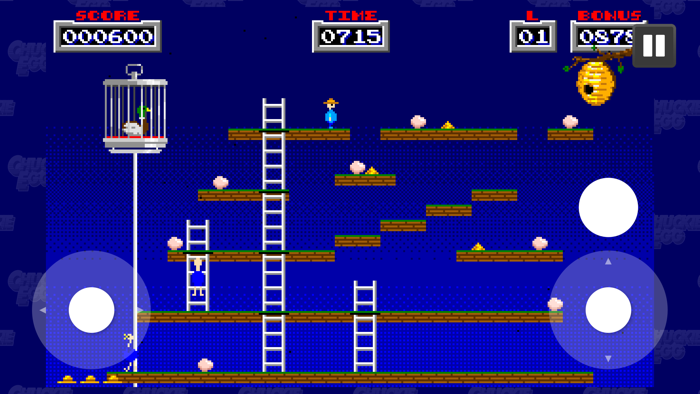 Chuckie Egg Remake With Ads