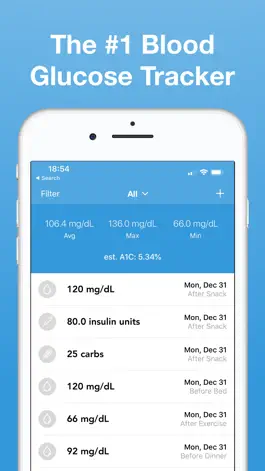 Game screenshot Glucose Blood Sugar Tracker mod apk