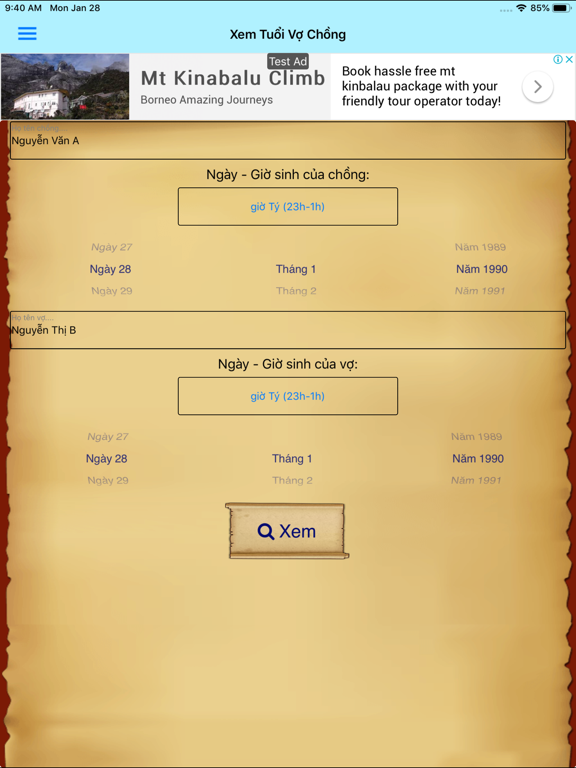 Xem ngay tot xau 2020 iPad screenshot