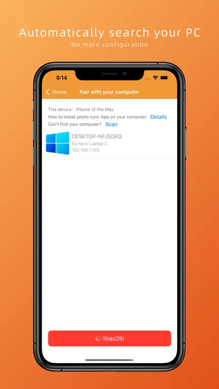 PhotoSync-Backup your photos screenshot 4 of 5