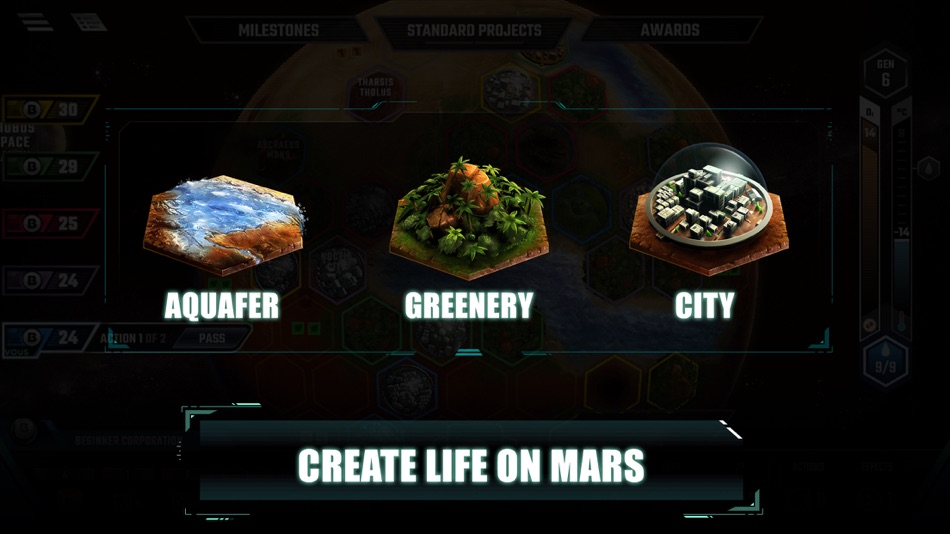 #3. Terraforming Mars (iOS) Bởi: Twin Sails Interactive
