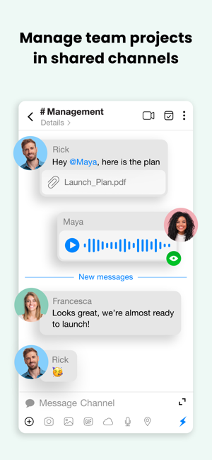 ‎Spike: Email & Team Chat Screenshot