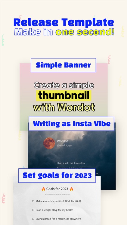 Wordot: Simple Write on Photo