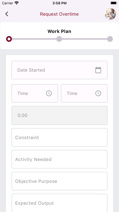 HRIS MSC Mobile Screenshot