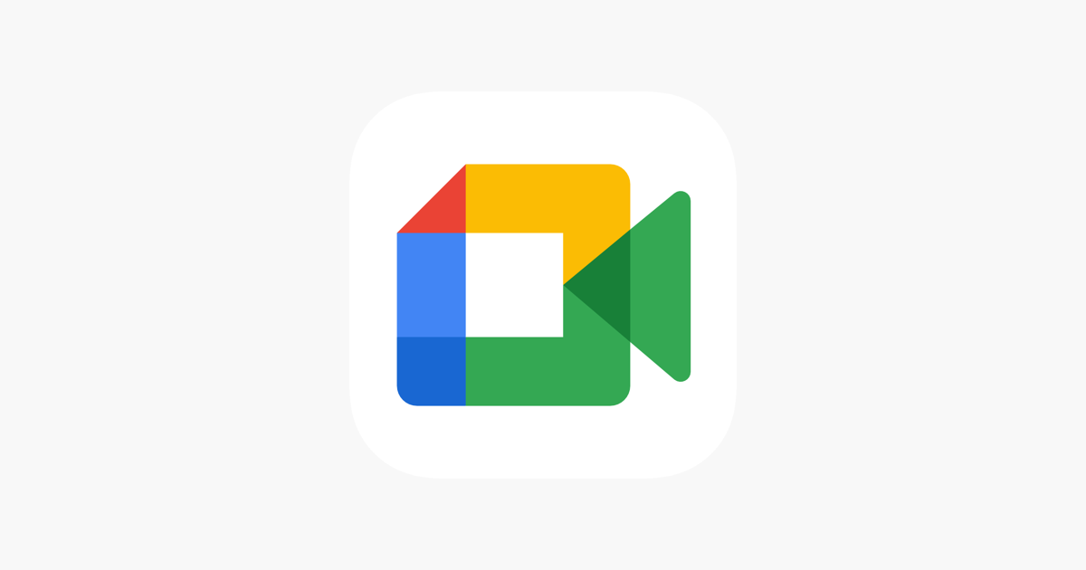 Google Meet dans l'App Store
