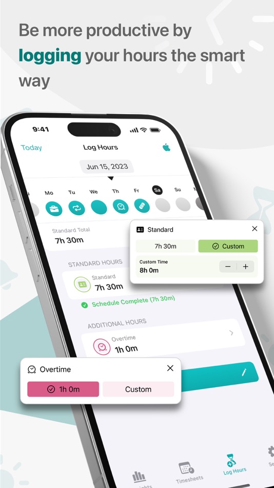 #1. Timesheet Pro: Hours Tracker (iOS) Podle: Luke Mulholland