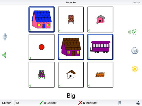 And, Or, But… iPad screenshot