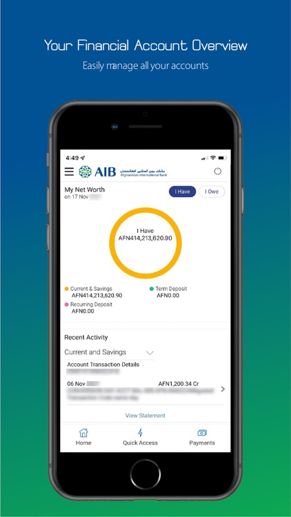 AIB My Bank Mobile App screenshot-3