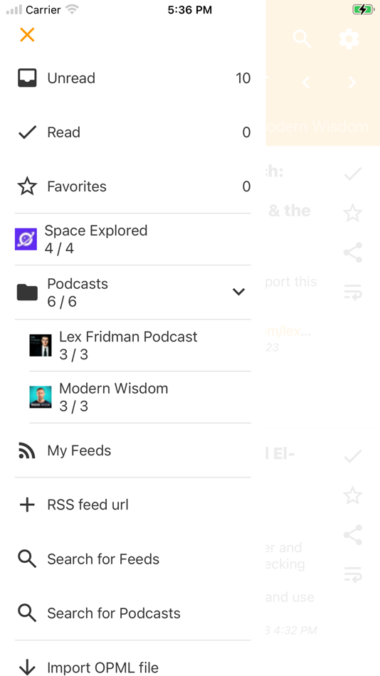 RSS Reader Offline | Podcast - 1.2.2 - (iOS)