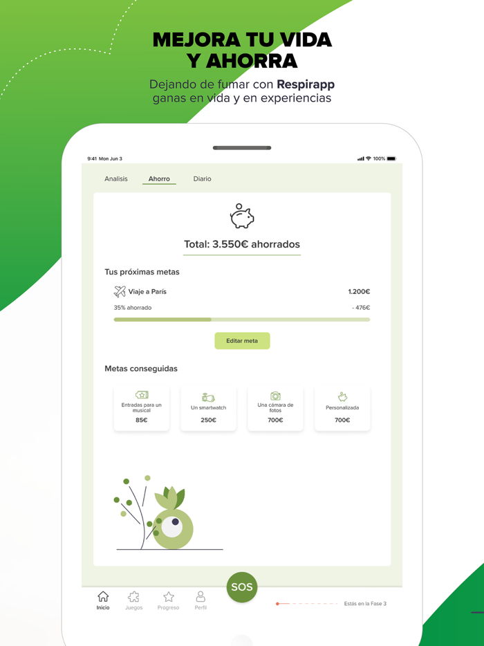 RespirApp Dejar de fumar