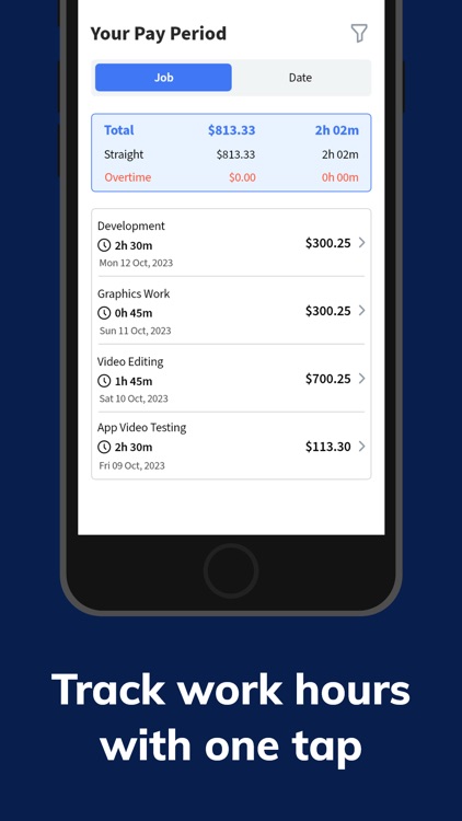 Work Hours Tracker: Timesheet screenshot-5