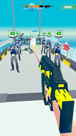 Game screenshot Gun Run 3D! apk