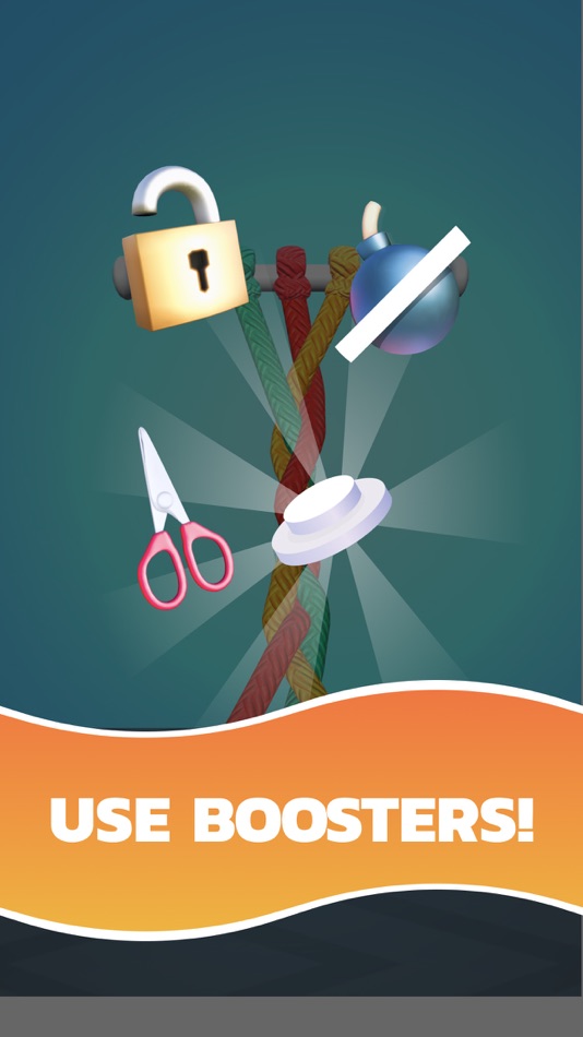 #4. Tangle Master 3D (iOS) 来自: Rollic Games