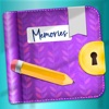 Secret Diary Notes With Lock icon