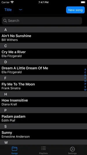 Julia Lyrics screenshot 4