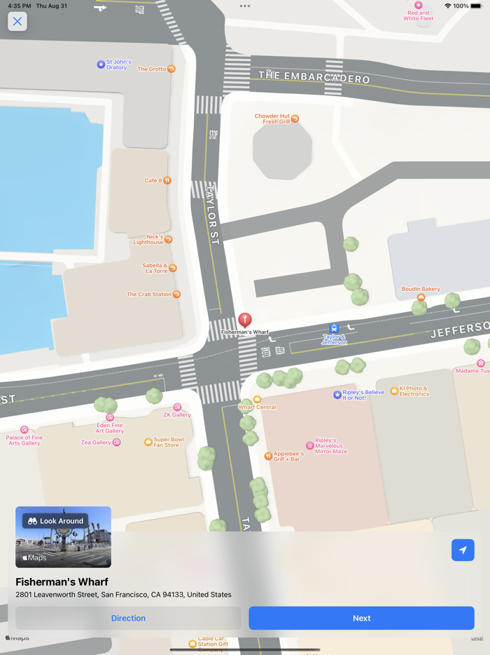 Street View Map Near by Tour