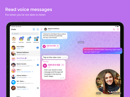 Screenshot #6 pour VK Messenger: Live chat, calls