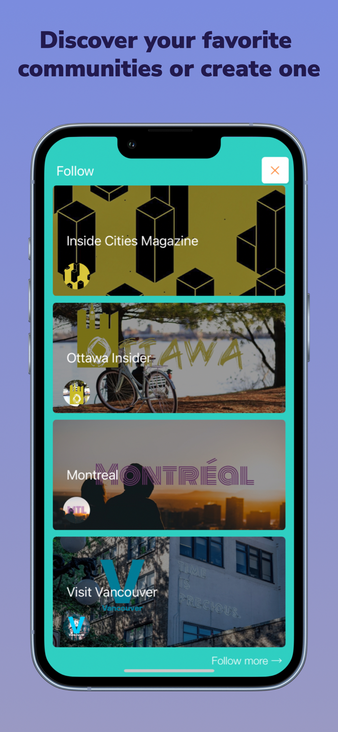 Map Your City - Map and Explore