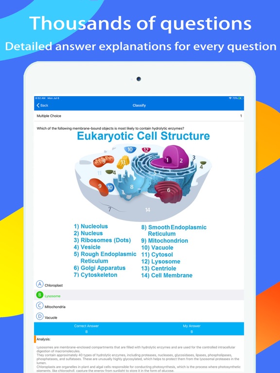 Screenshot #6 pour Pre Medical Expert