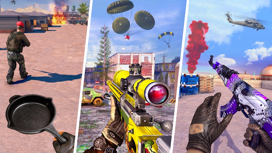 #6. FPS Commando Gun Game Offline (iOS) 由: GAMEXIS
