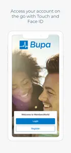 Bupa Global MembersWorld screenshot #1 for iPhone