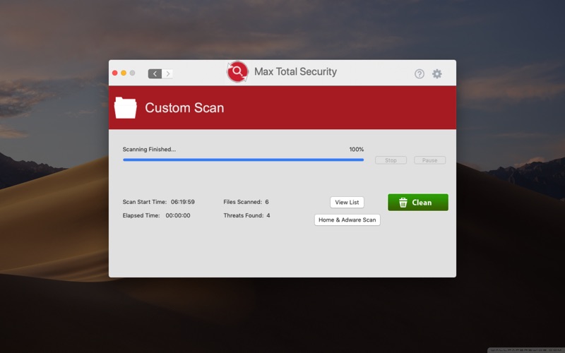 Screenshot #2 pour Max Total Security- Anti-Virus