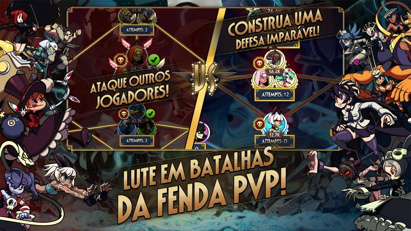 Skullgirls: RPG de luta screenshot 5