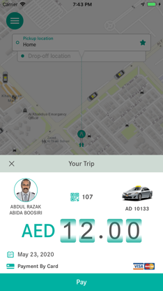Abu Dhabi Taxi screenshot 3