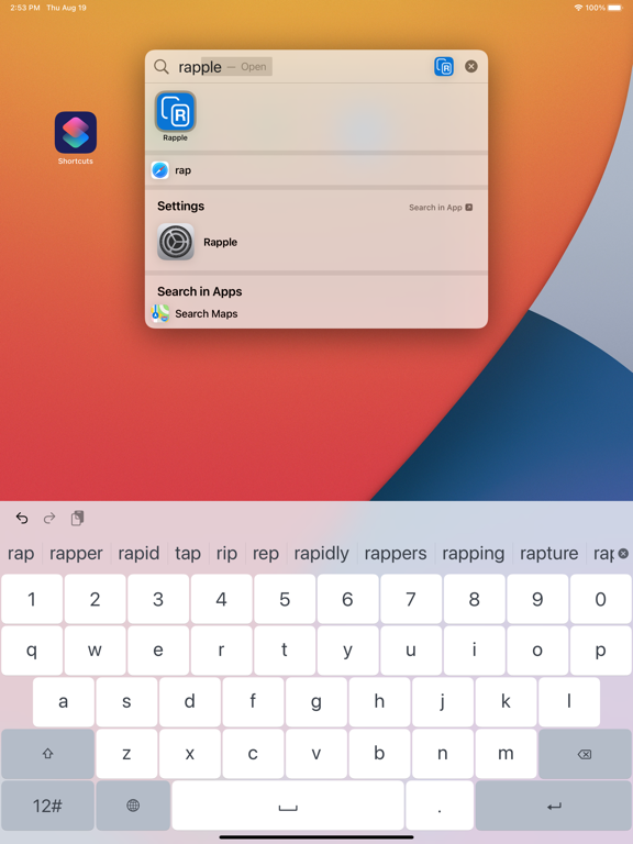Screenshot #4 pour RappleKey : Mobile Keyboard