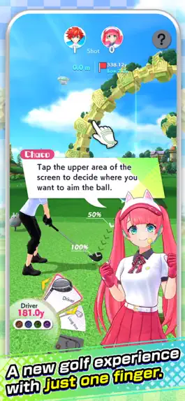 Game screenshot NEKO GOLF -Anime GOLF- mod apk