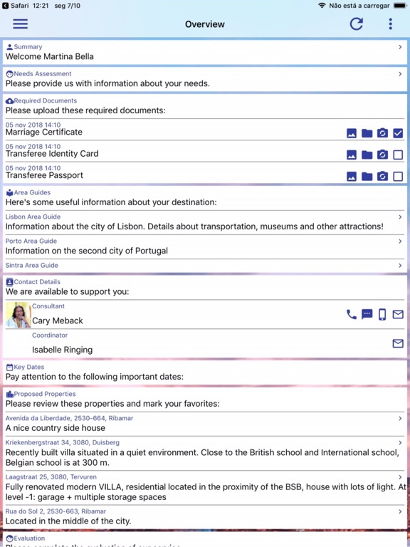 Screenshot #4 pour ReloTracker Mobile