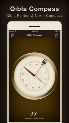 Qibla Compass (Kaaba Locator) iPhone image 2