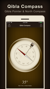 Qibla Compass (Kaaba Locator) screenshot