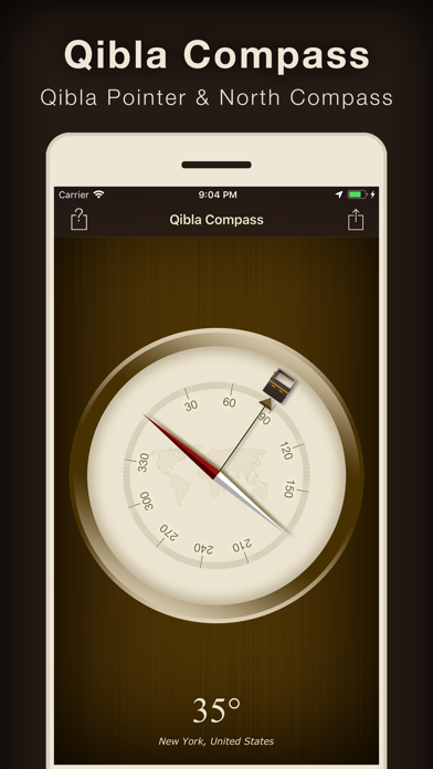 Qibla Compass (Kaaba Locator) Screenshot
