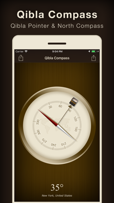 Qibla Compass (Kaaba Locator) screenshot 2