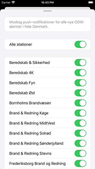 Odin Alarm - Brand & Redning Screenshot