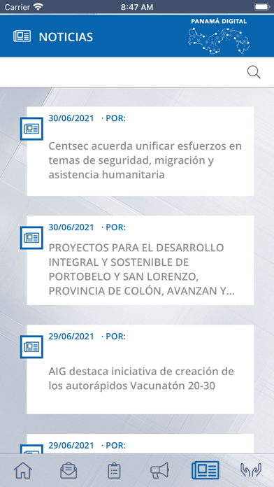 Panamá Digital Screenshot