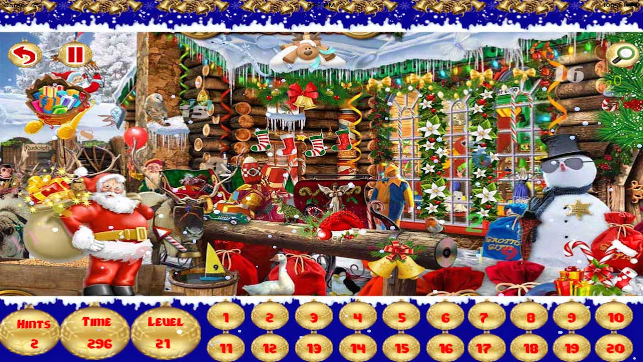 Christmas Winter Hidden Object