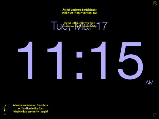 Screenshot #5 pour Disappearing Bedside Clock