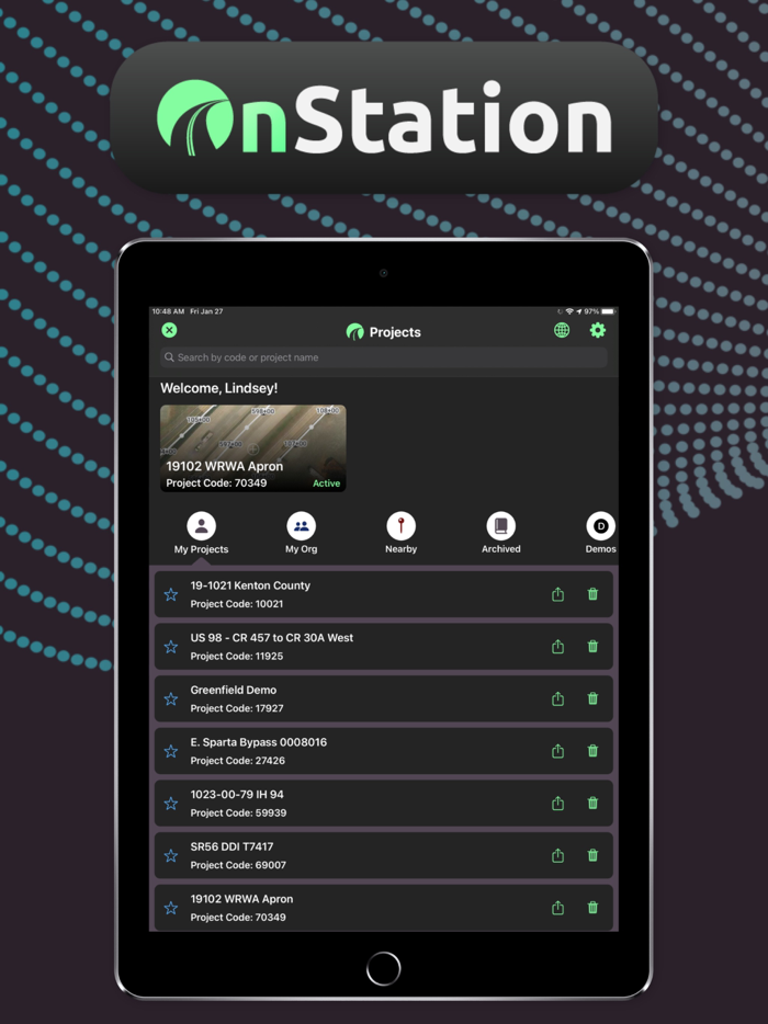OnStation - Digital Stationing